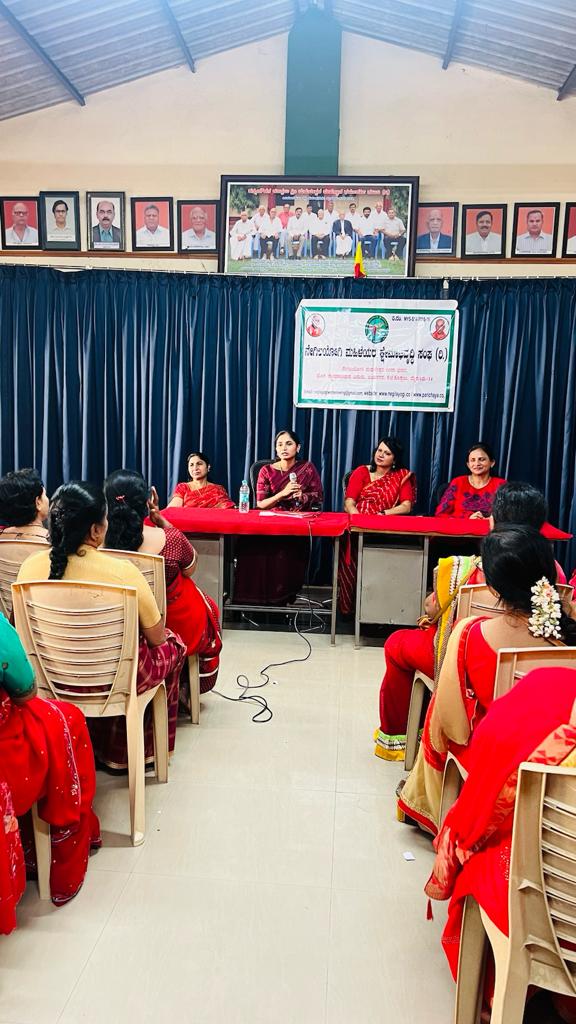 Cancer awareness talk at Negila yogi - Mysuru.